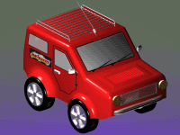 3d galerie voiture